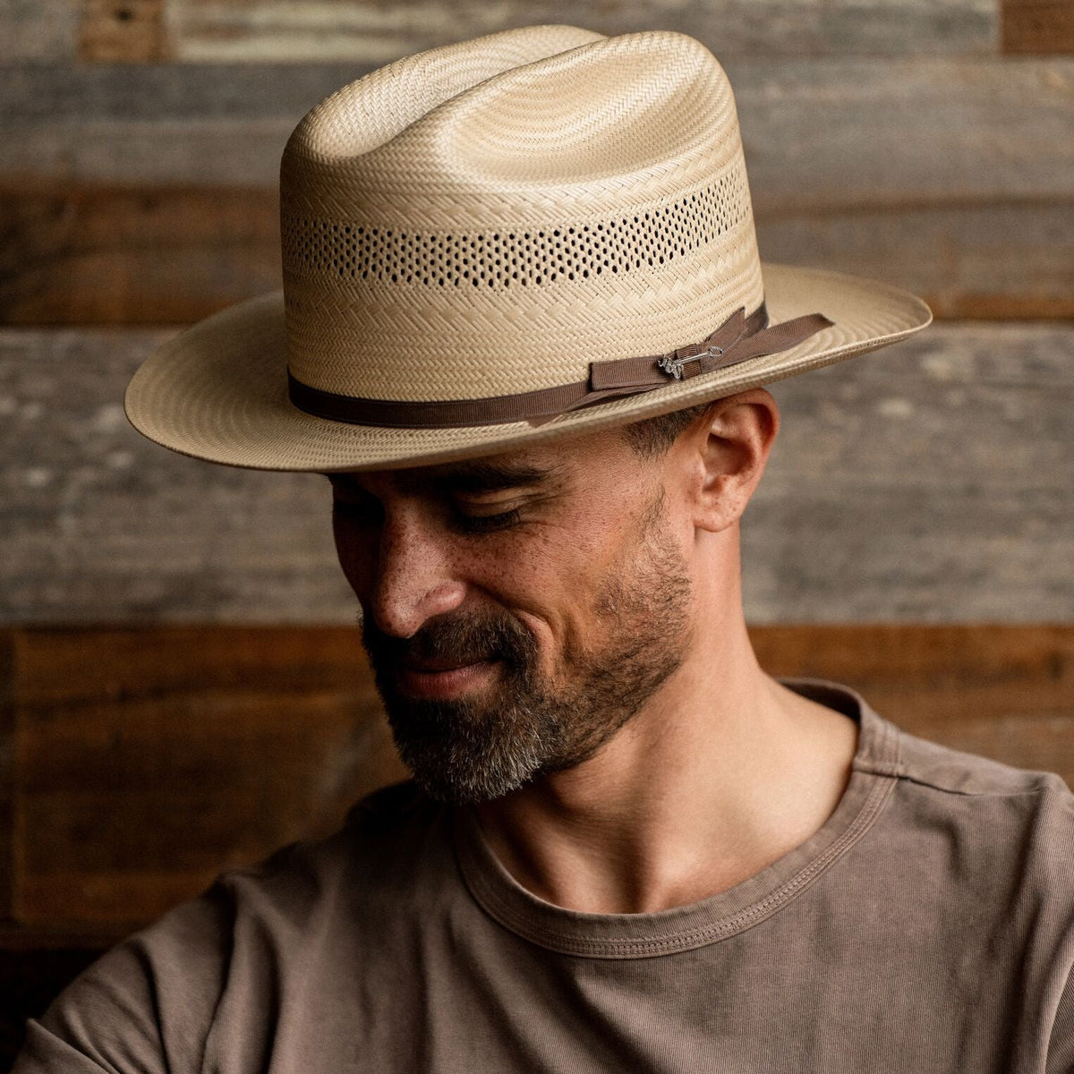 Open Road 10X Straw Cowboy Hat Toasted - Stetson