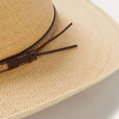 Sawmill Palm Leaf Western Hat Toasted - Stetson