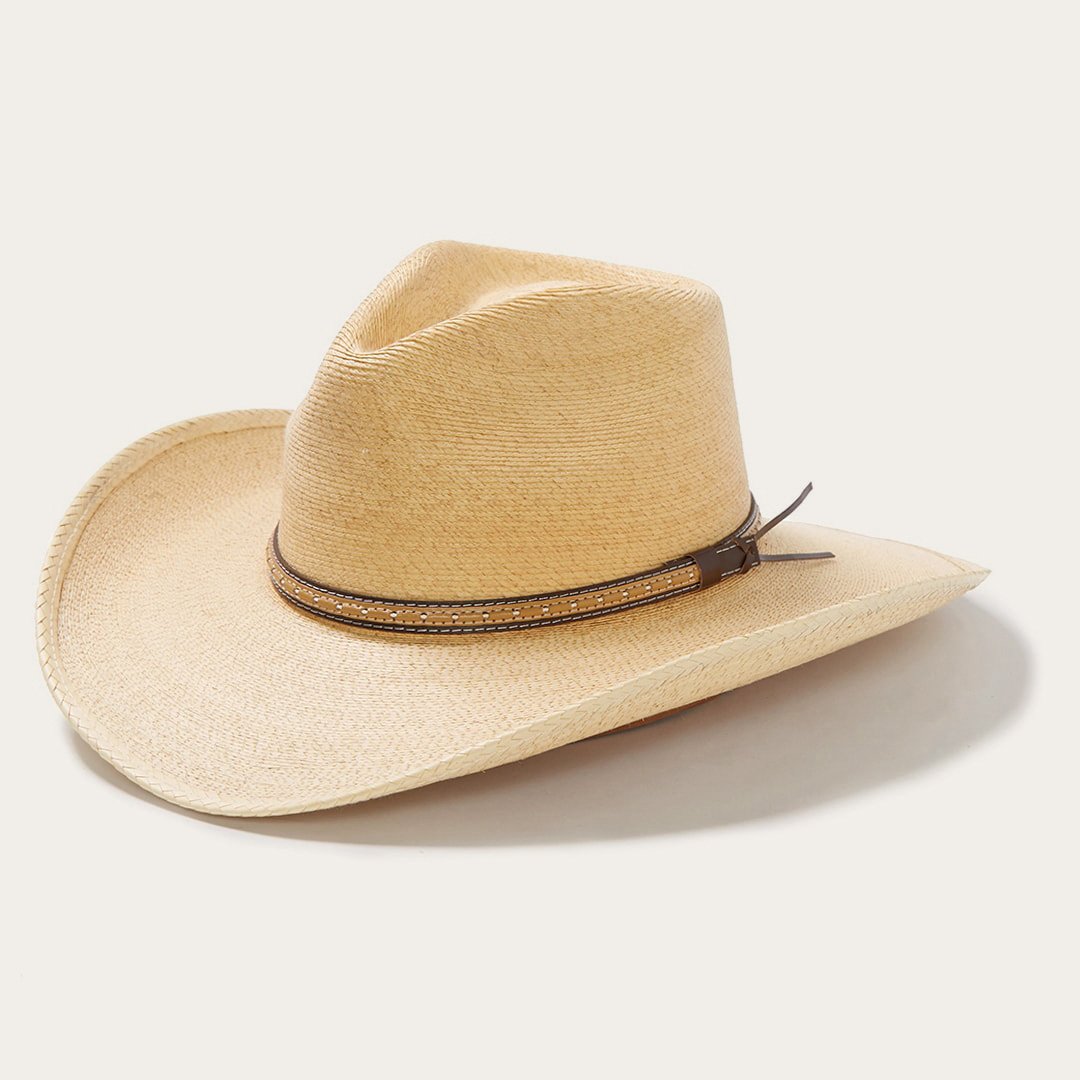 Sawmill Palm Leaf Western Hat Toasted - Stetson