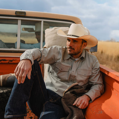 Hagerman 10X Straw Cowboy Hat Natural - Stetson