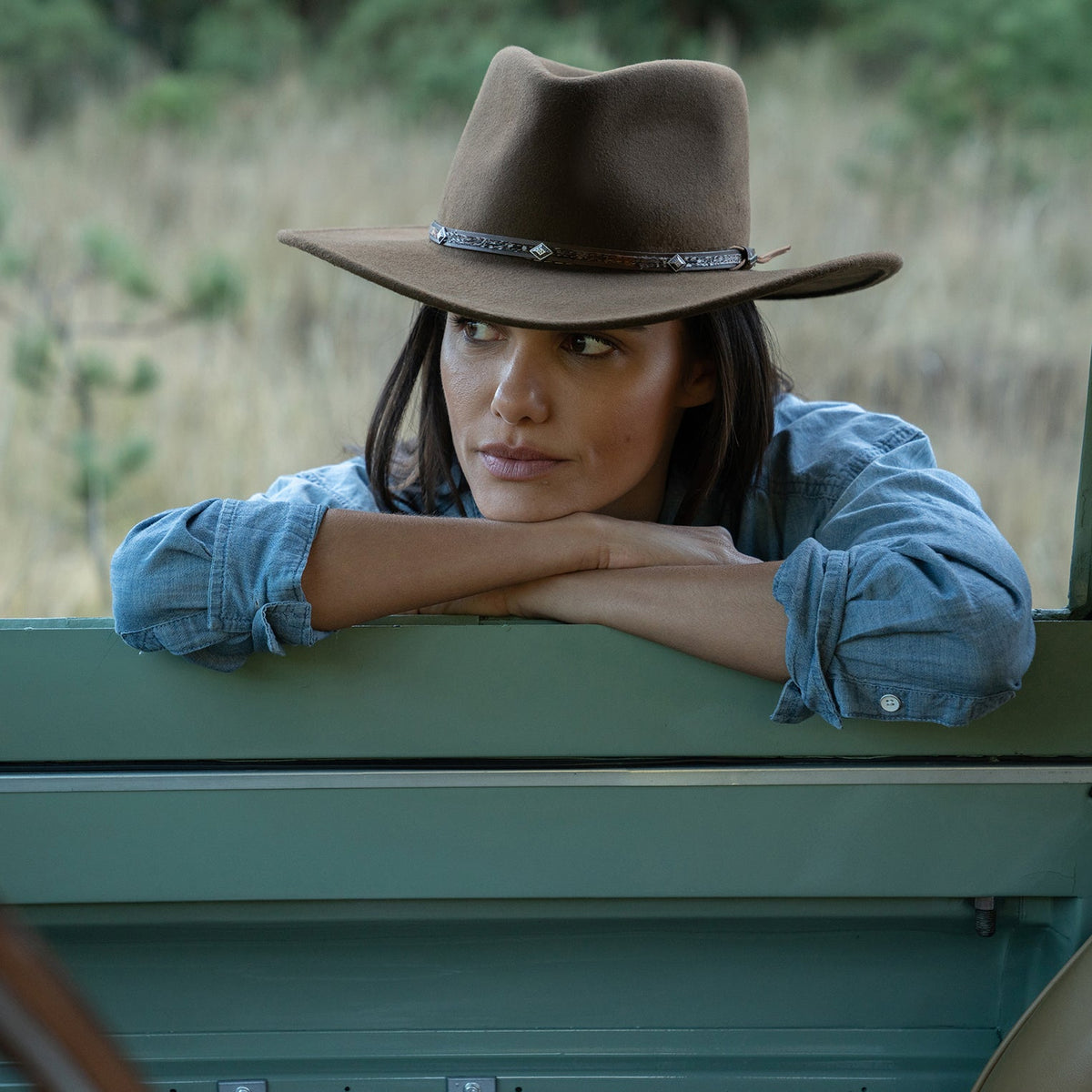 Mountain Sky Crushable Outdoor Hat Acorn - Stetson