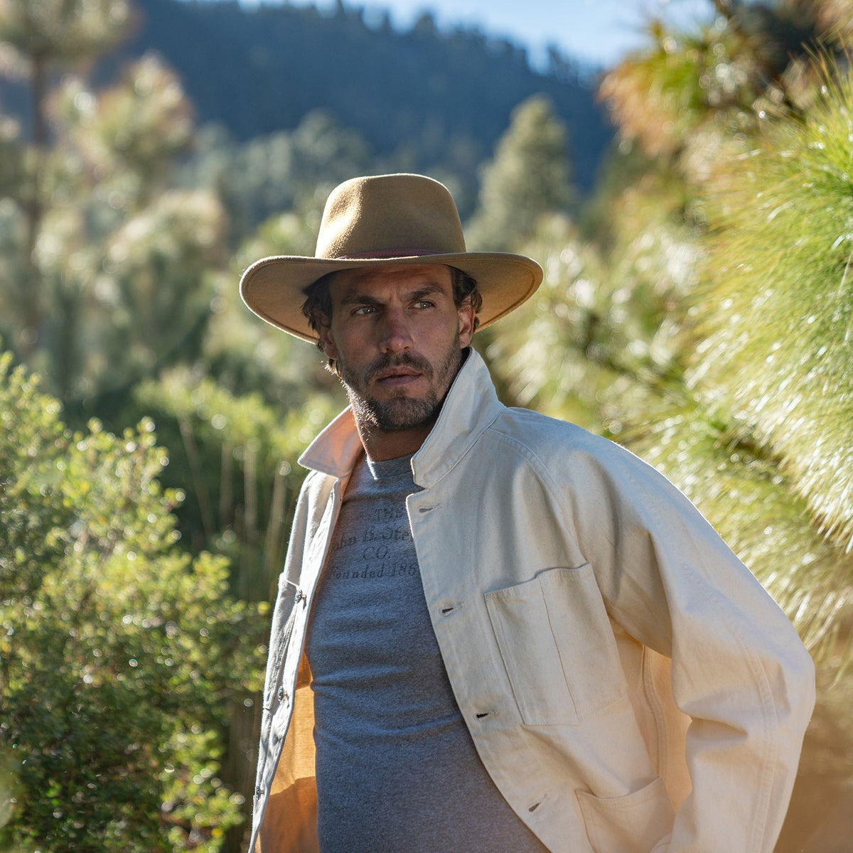 Bozeman Outdoor Hat Light Brown - Stetson