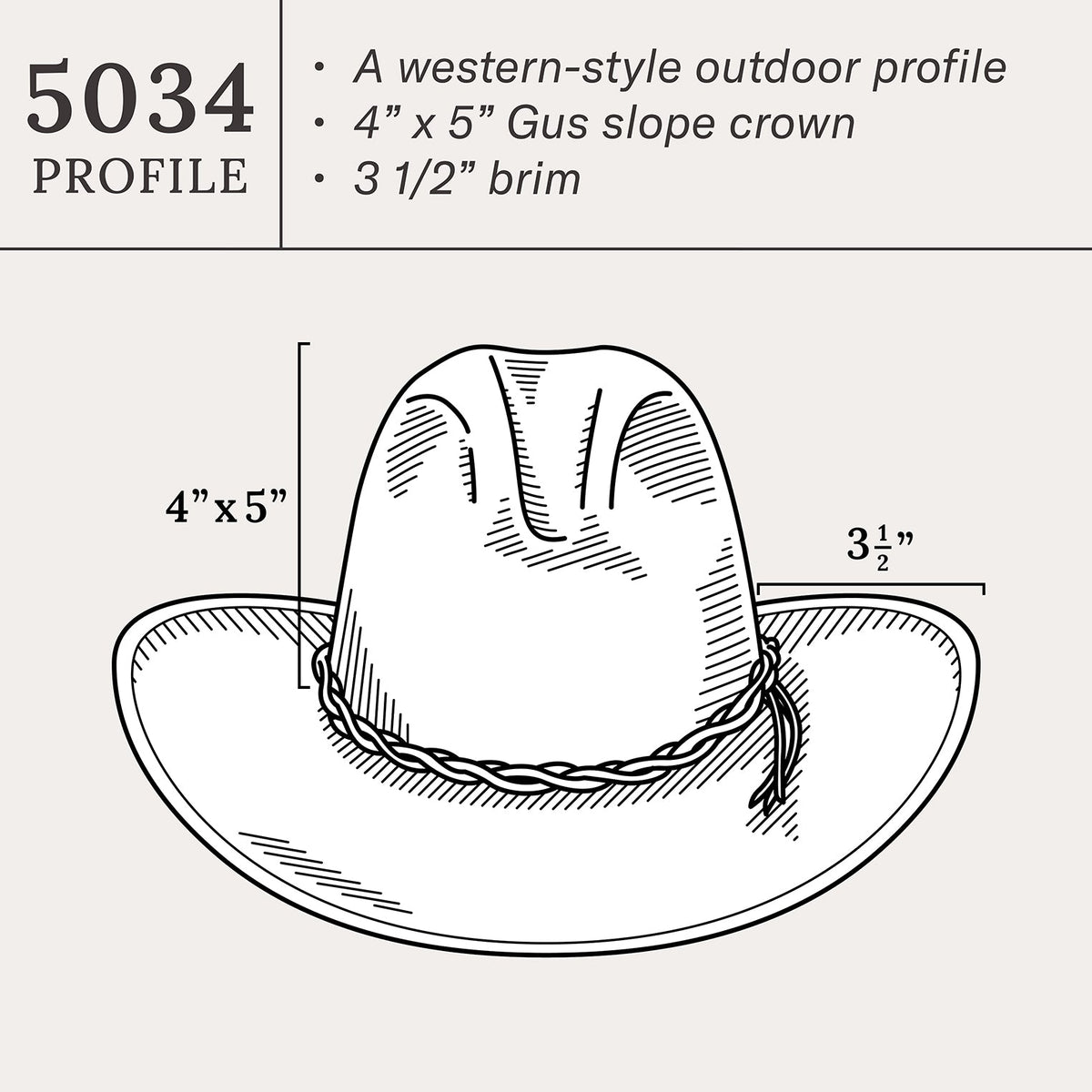 Gus Crushable Outdoor Hat Black - Stetson