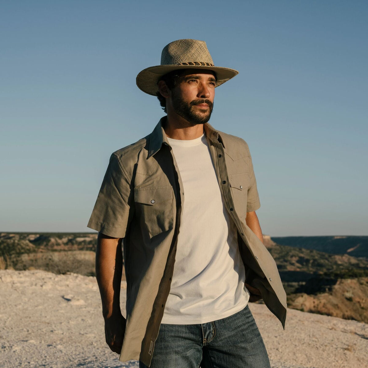 Alder Straw Outdoor Hat Wheat - Stetson