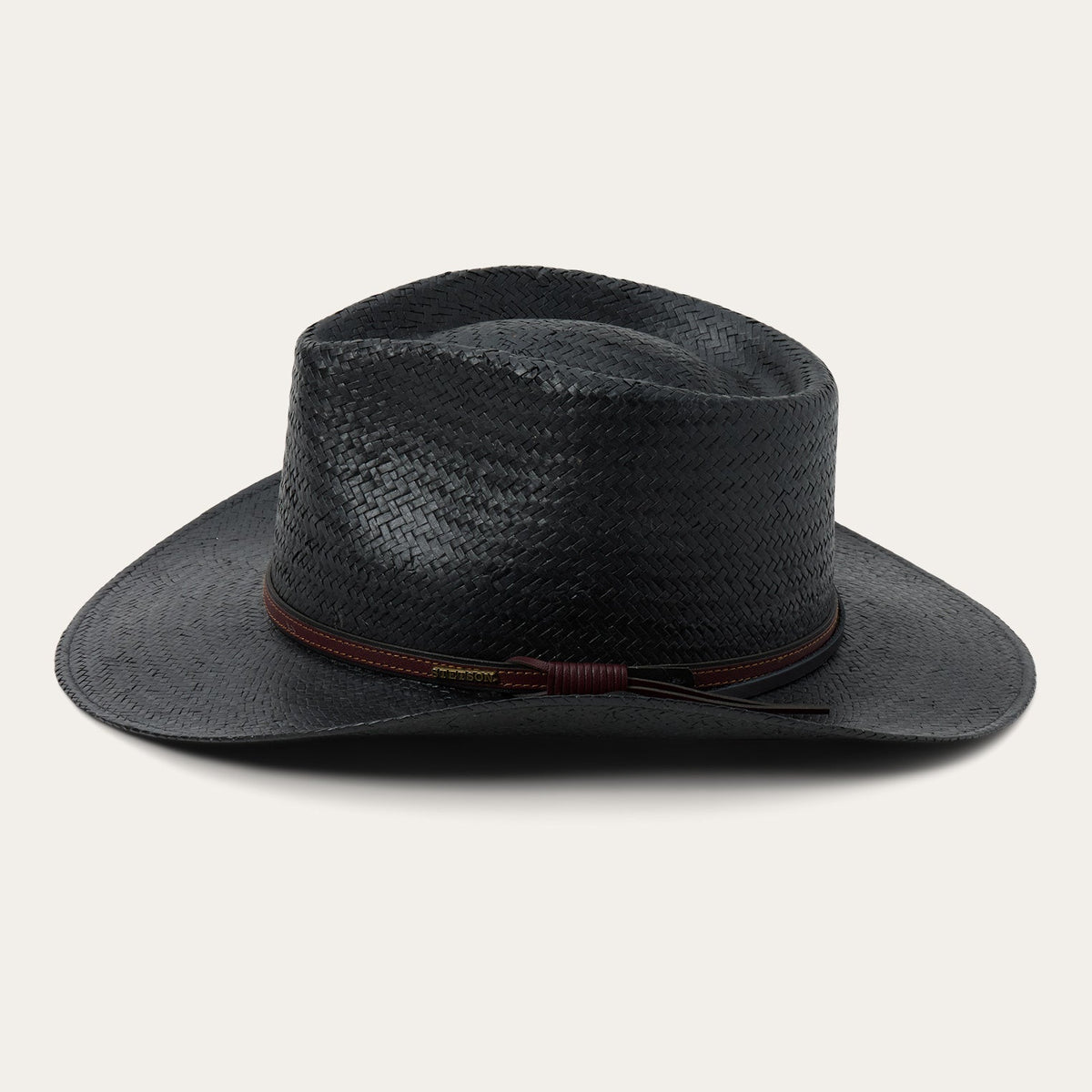 Belgrade Straw Outdoor Hat Black - Stetson