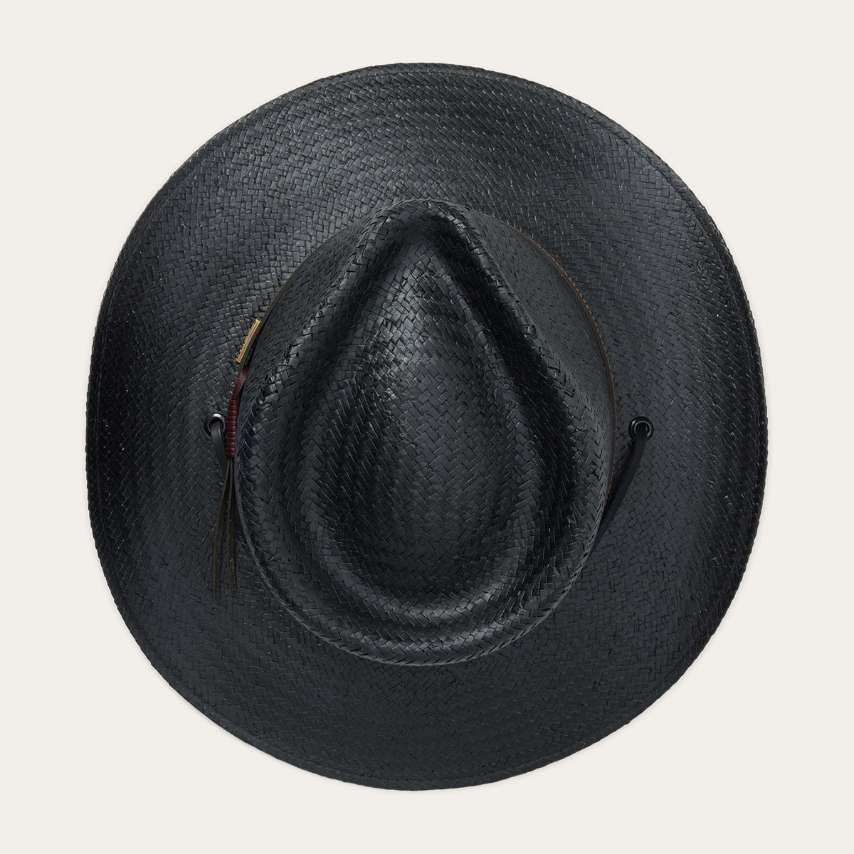 Belgrade Straw Outdoor Hat Black - Stetson