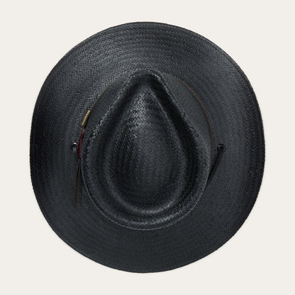 Belgrade Straw Outdoor Hat Black - Stetson