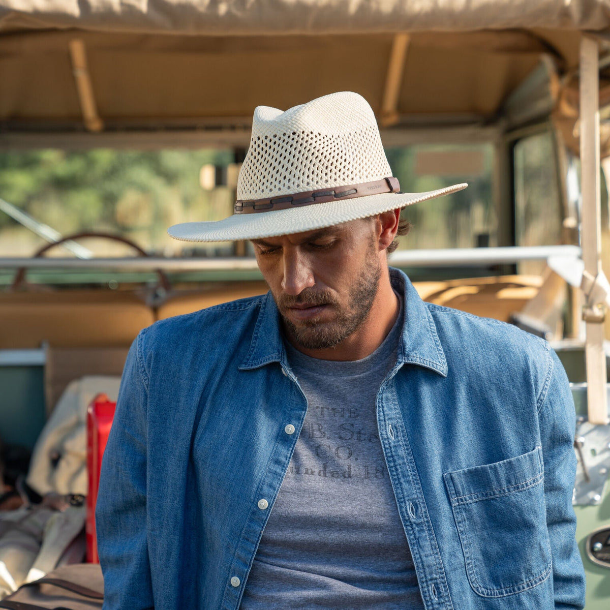 Airway Panama Safari Hat Natural - Stetson