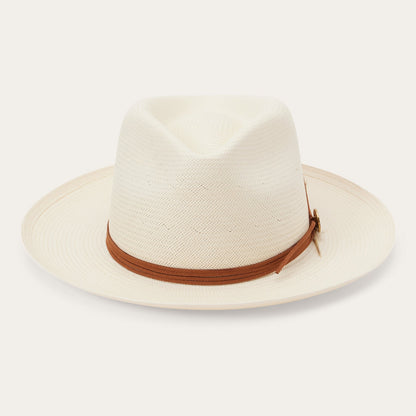 Tallahassee Shantung Straw Fedora Natural - Stetson