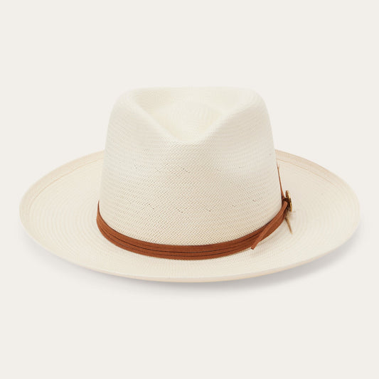 Tallahassee Shantung Straw Fedora Natural - Stetson