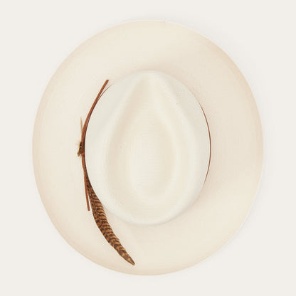 Tallahassee Shantung Straw Fedora Natural - Stetson