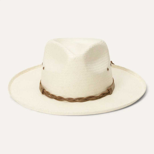 Helena Straw Fedora Natural - Stetson