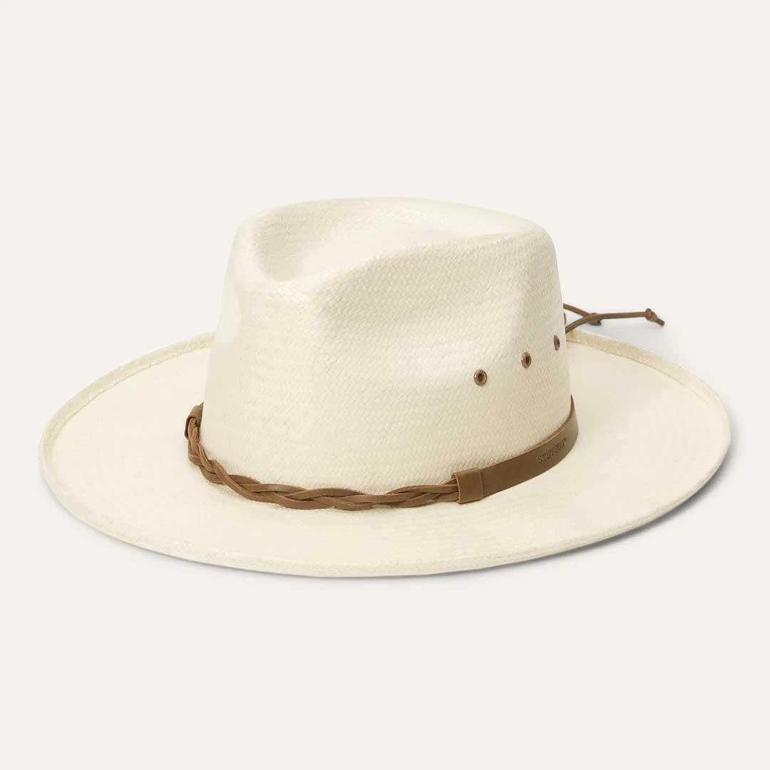 Helena Straw Fedora Natural - Stetson