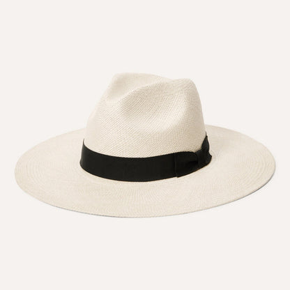 The Naturalist Straw Hat Natural - Black Band - Stetson