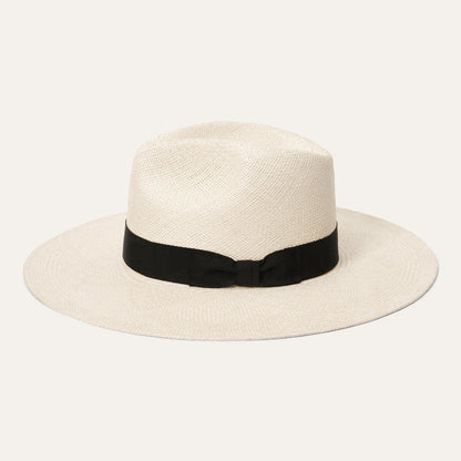 The Naturalist Straw Hat Natural - Black Band - Stetson