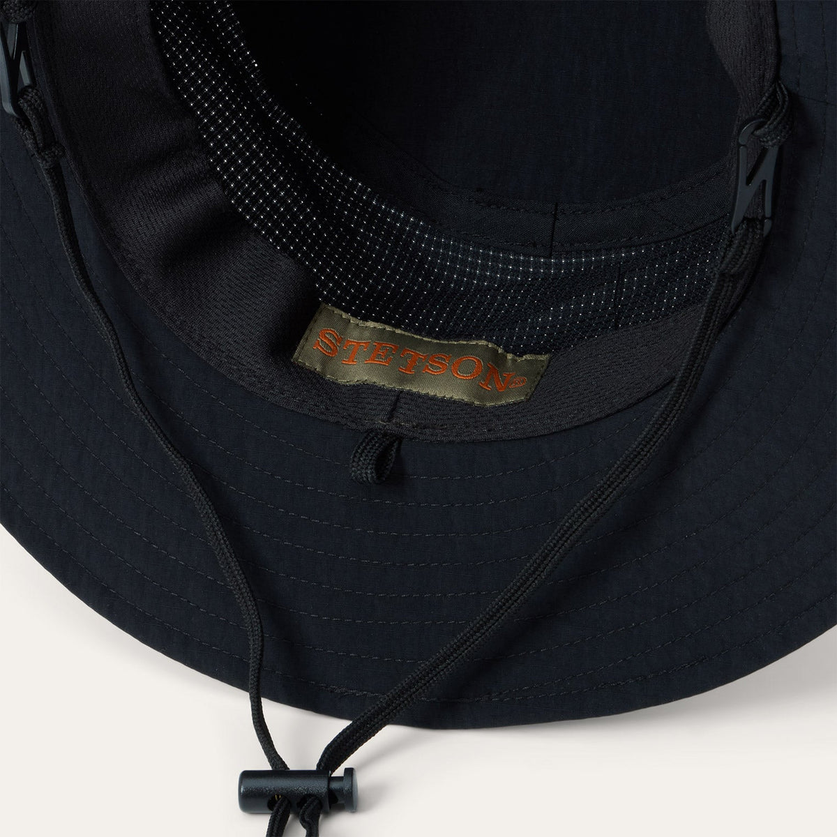 Sunshade Safari Hat With Neck Flap Black - Stetson
