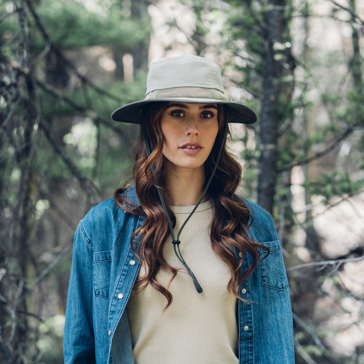 Traveller Outdoor Hat Off White with Olive - Stetson