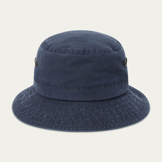 Delave Organic Cotton Bucket Hat Navy - Stetson
