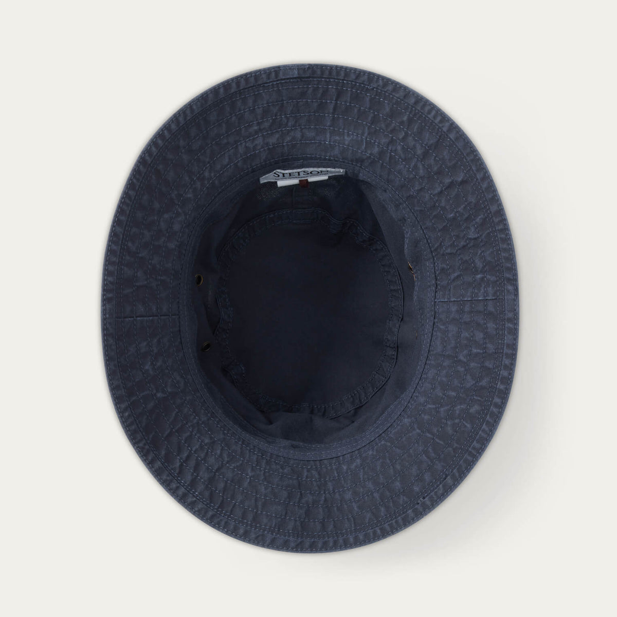 Delave Organic Cotton Bucket Hat Navy - Stetson