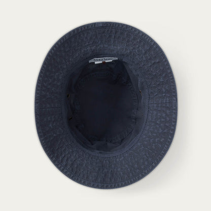 Delave Organic Cotton Bucket Hat Navy - Stetson