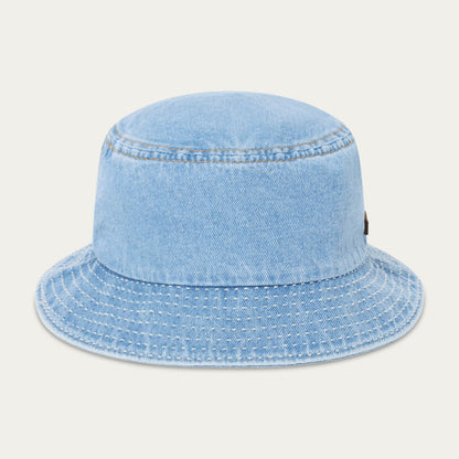 Denim Barista Bucket Hat Blue Denim - Stetson