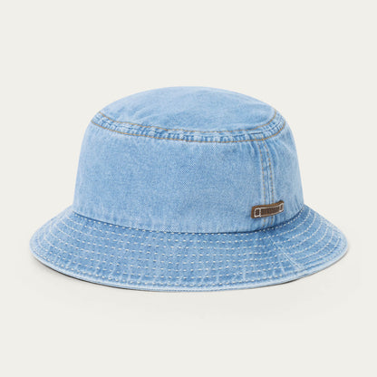 Denim Barista Bucket Hat Blue Denim - Stetson