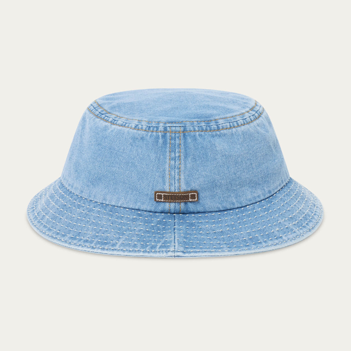 Denim Barista Bucket Hat Blue Denim - Stetson