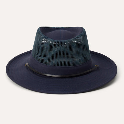Outdoor Air Cotton Hat Vintage Indigo - Stetson