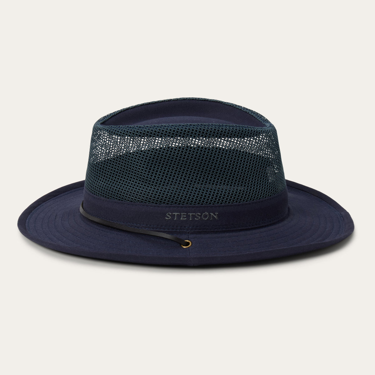 Outdoor Air Cotton Hat Vintage Indigo - Stetson
