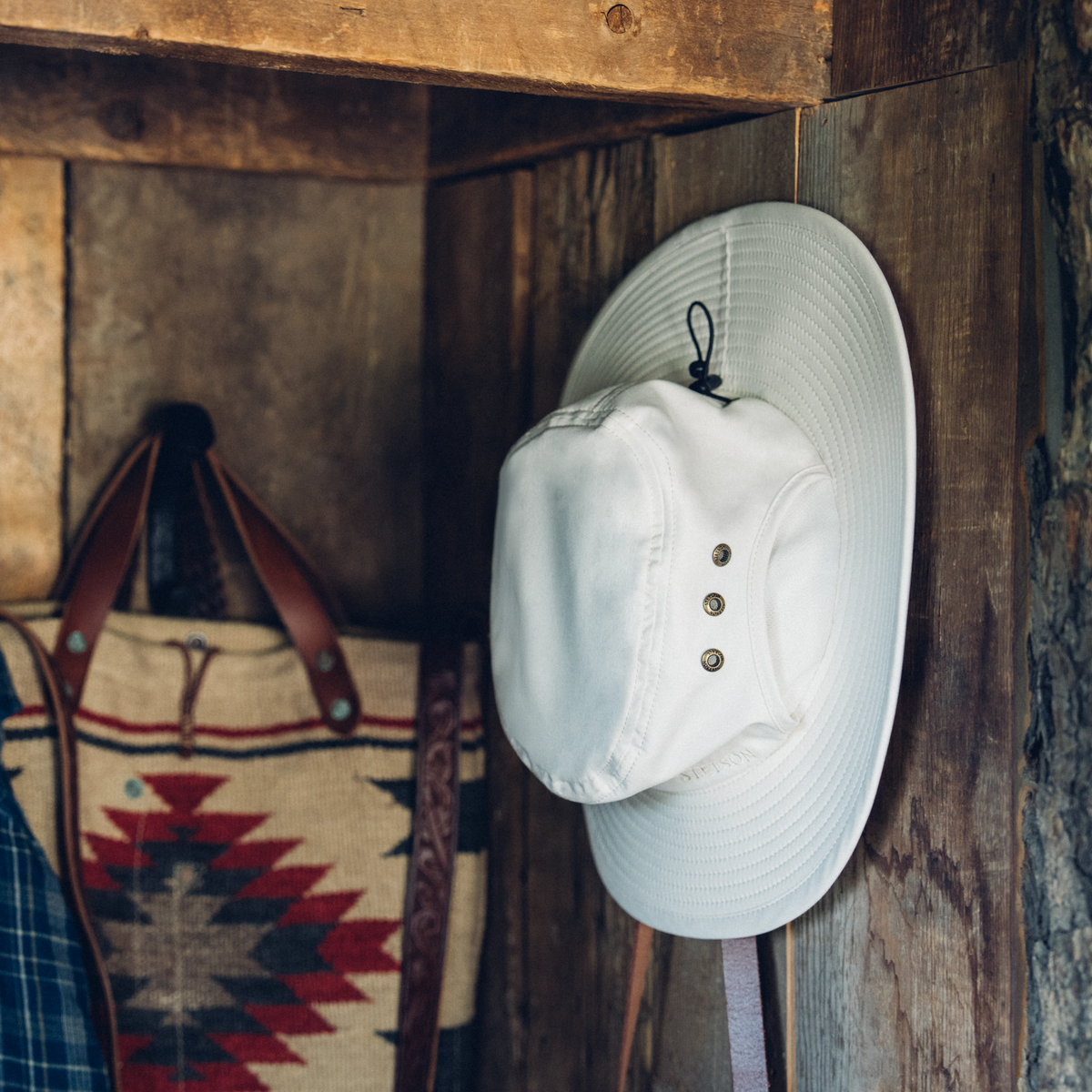 Outdoor Chincord Hat Ecru - Stetson