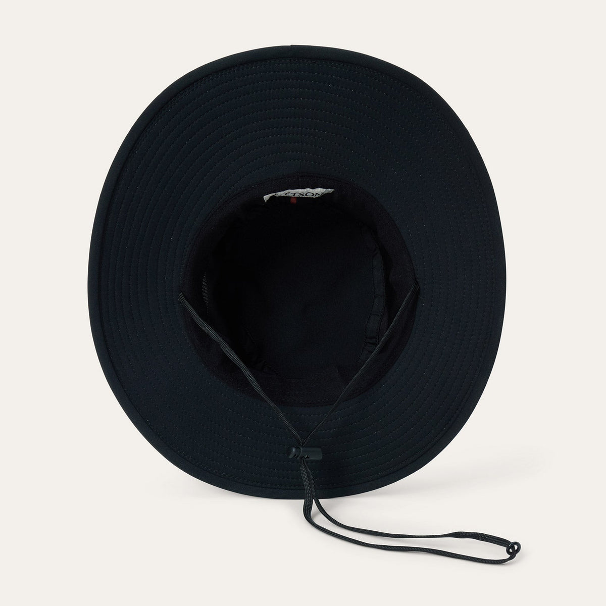 Outdoor Chincord Hat Black - Stetson