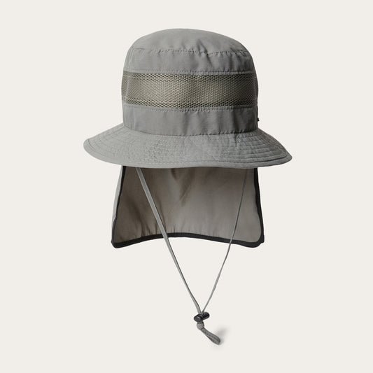 Switchback 'No Fly Zone' Mesh Bucket Hat Willow - Stetson