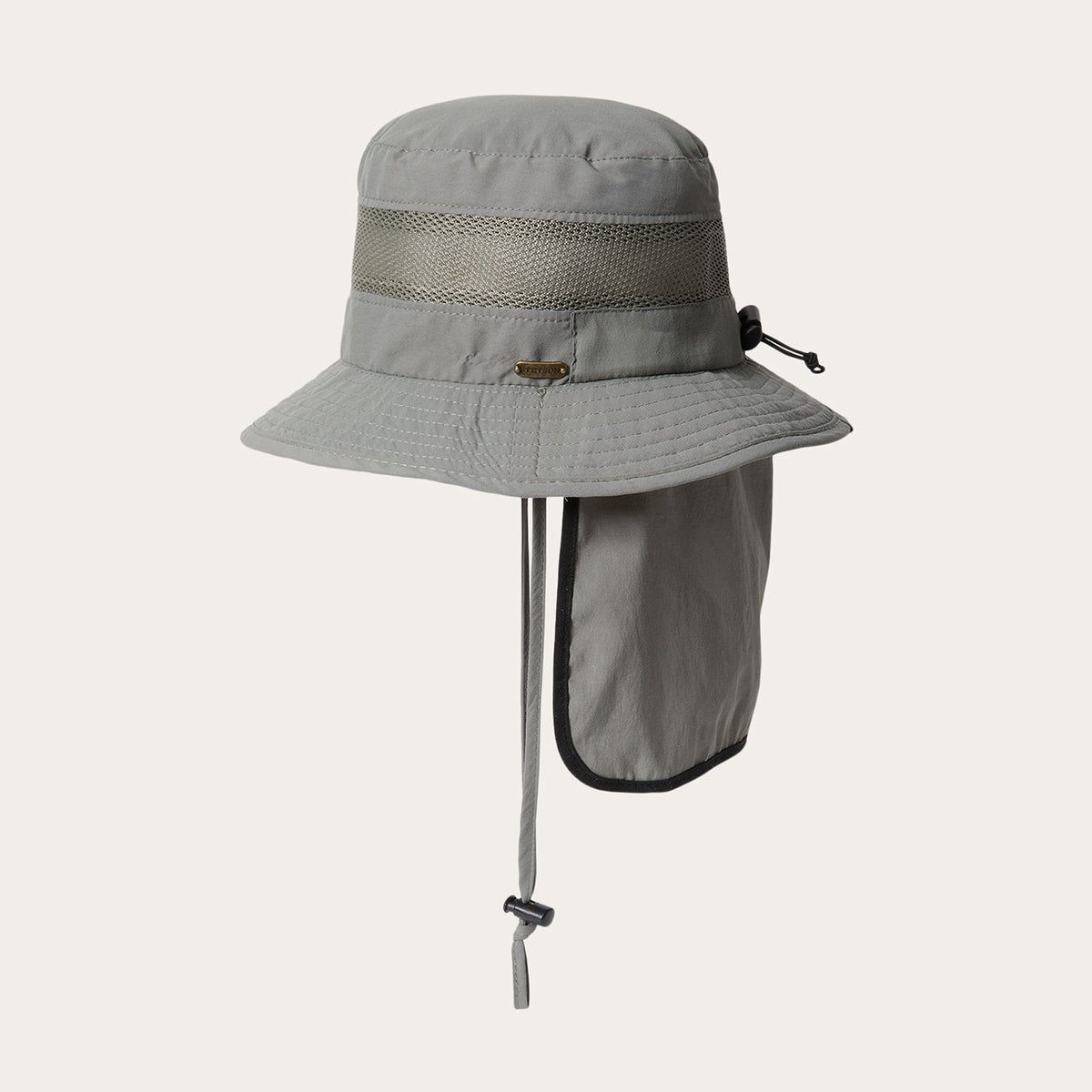 Switchback 'No Fly Zone' Mesh Bucket Hat Willow - Stetson
