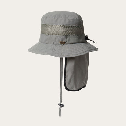 Switchback 'No Fly Zone' Mesh Bucket Hat Willow - Stetson