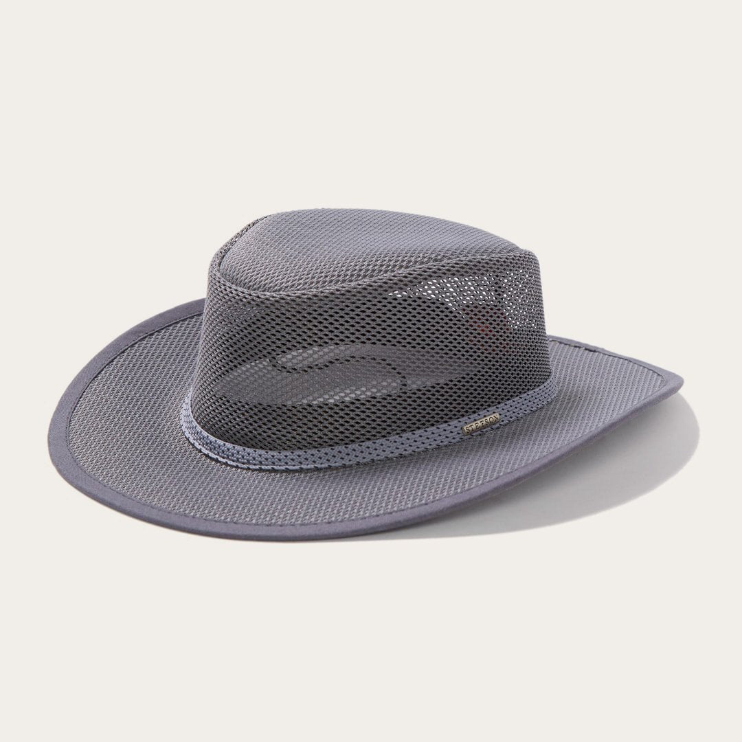 Grand Canyon Mesh Safari Hat Charcoal - Stetson