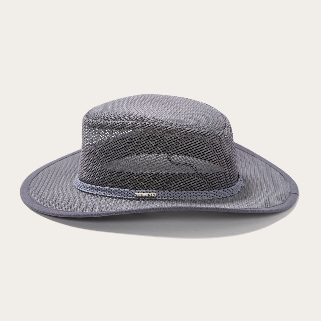 Grand Canyon Mesh Safari Hat Charcoal - Stetson
