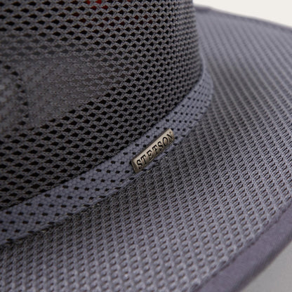 Grand Canyon Mesh Safari Hat Charcoal - Stetson