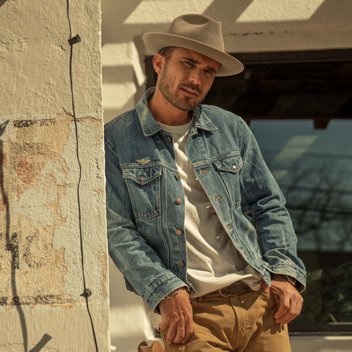 Stratoliner Fedora Natural - Stetson