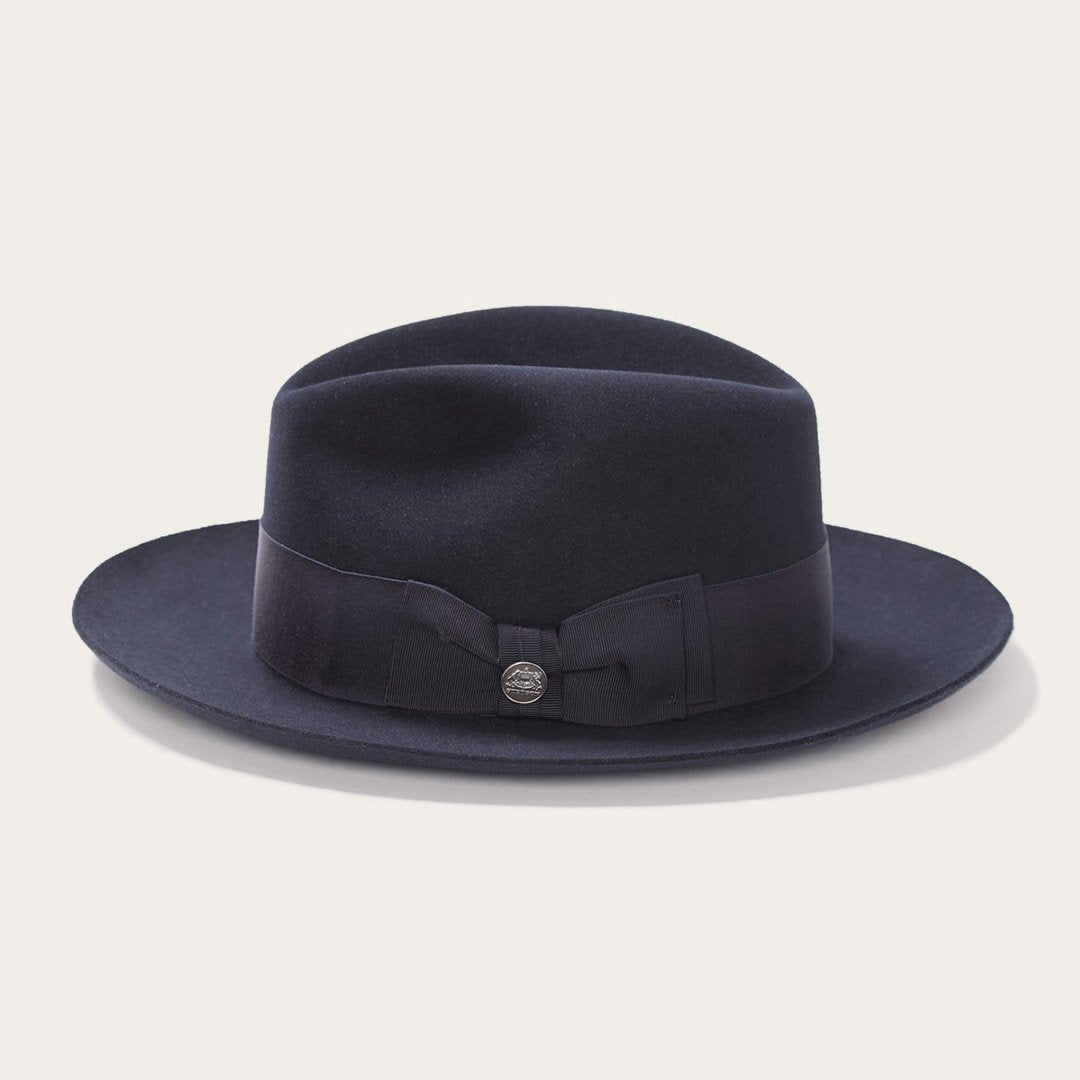 Temple Fedora Navy - Stetson