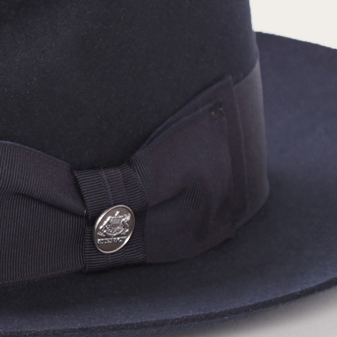 Temple Fedora Navy - Stetson