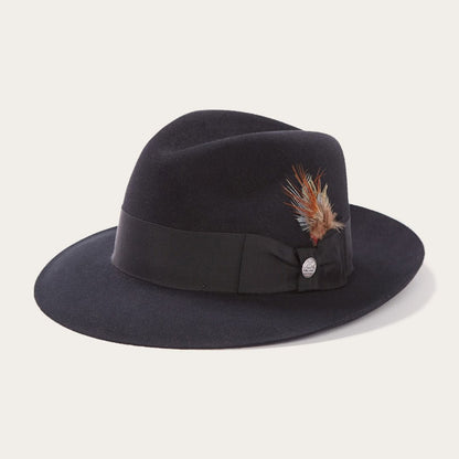 Temple Fedora Black - Stetson