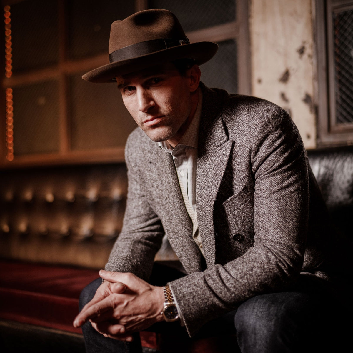 Temple Fedora Mink - Stetson