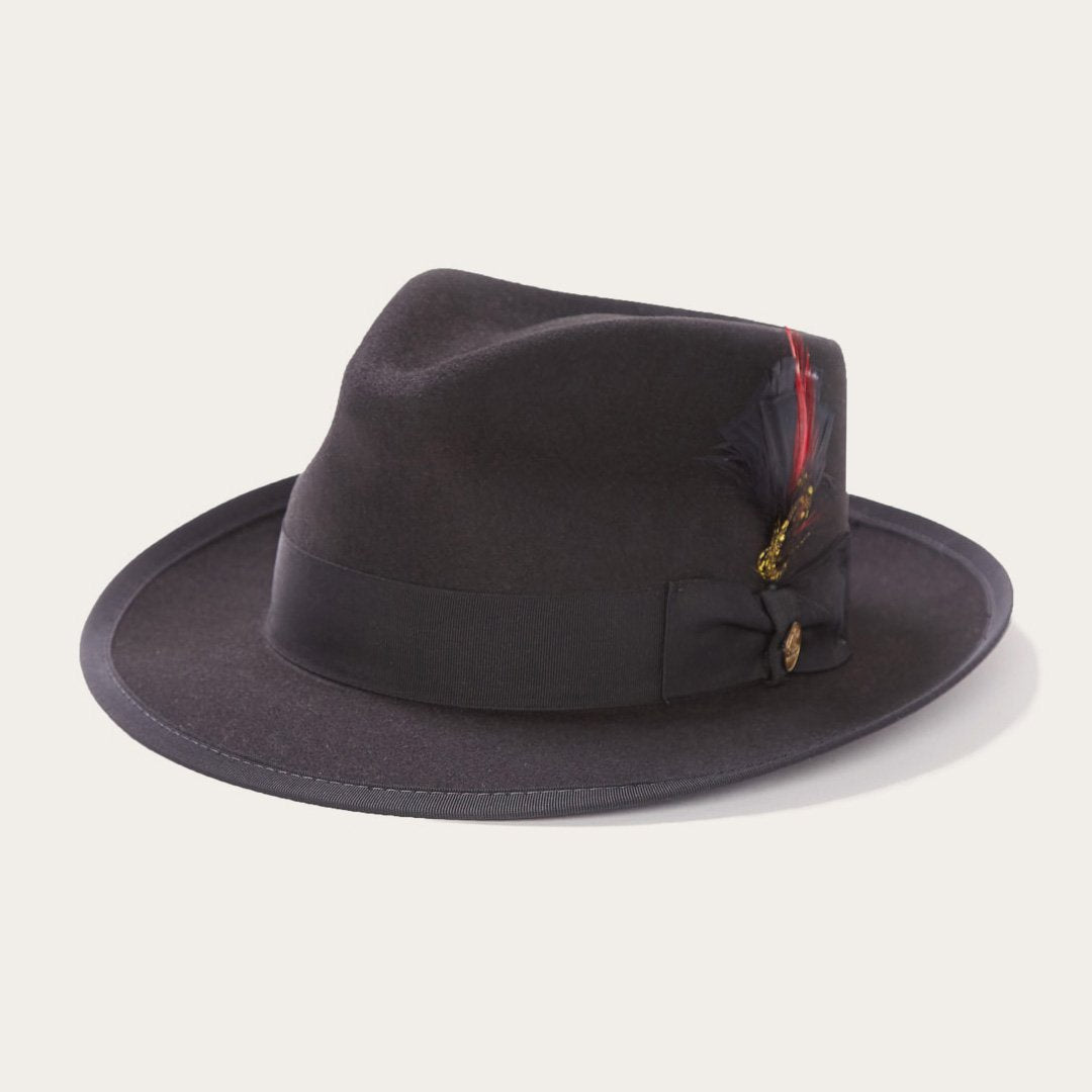 Whippet Wool Fedora Black - Stetson