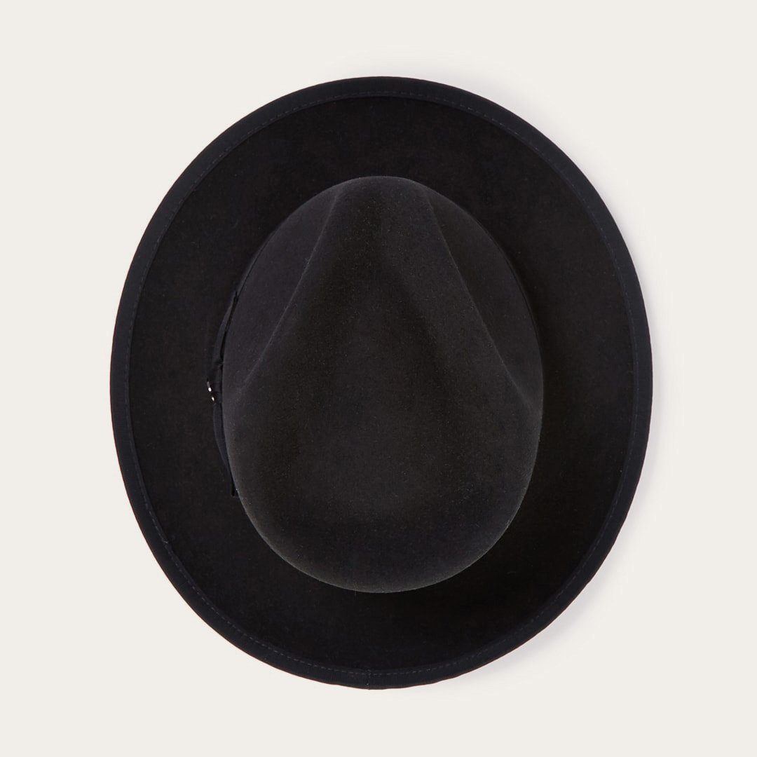 Whippet Wool Fedora Black - Stetson