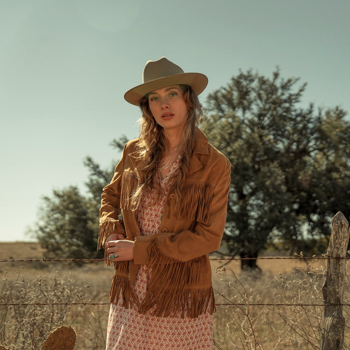 Open Road 6X Cowboy Hat Fawn - Stetson