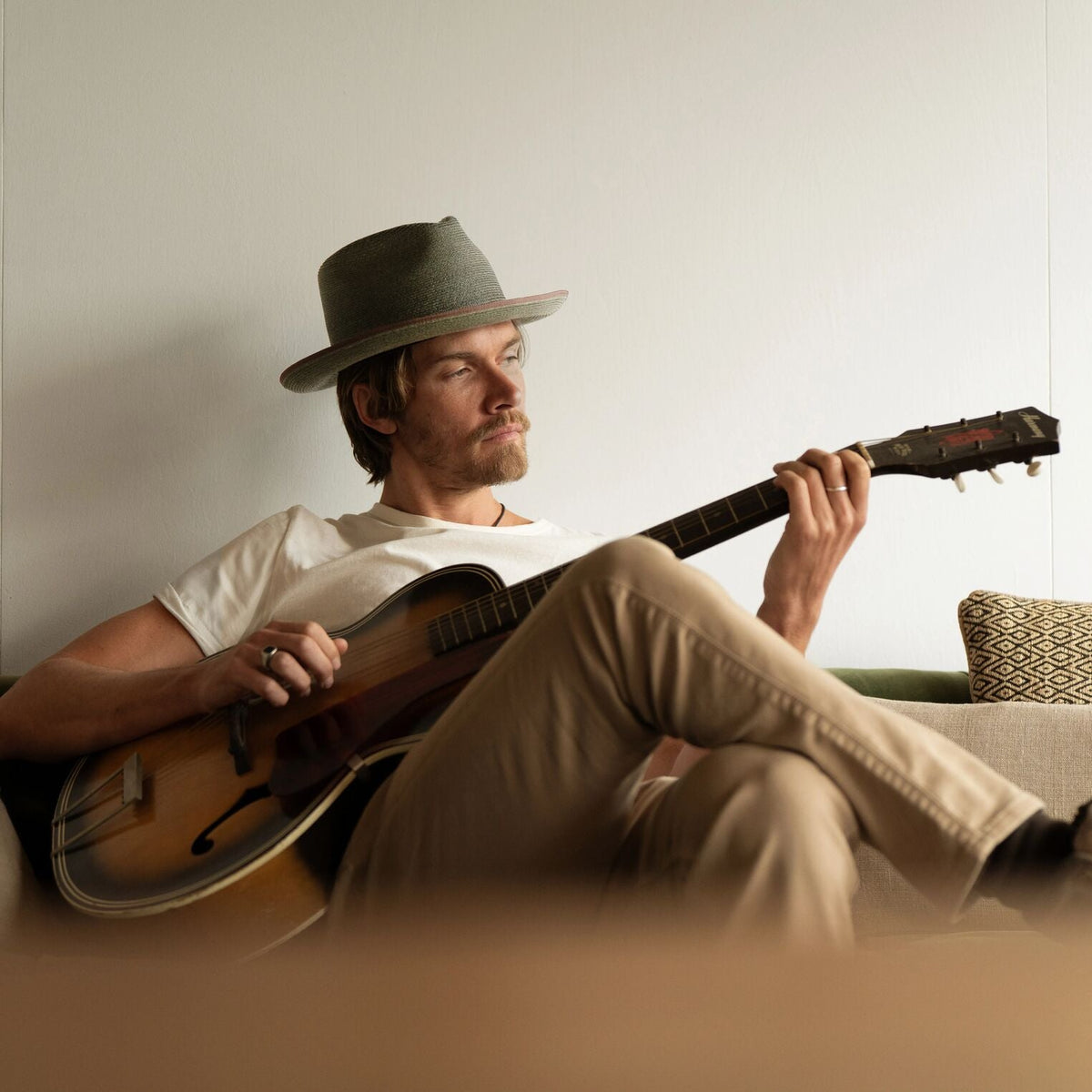 Stratoliner Hemp Fedora Sage - Stetson