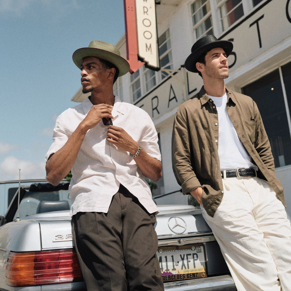 Stratoliner Hemp Fedora Sage - Stetson