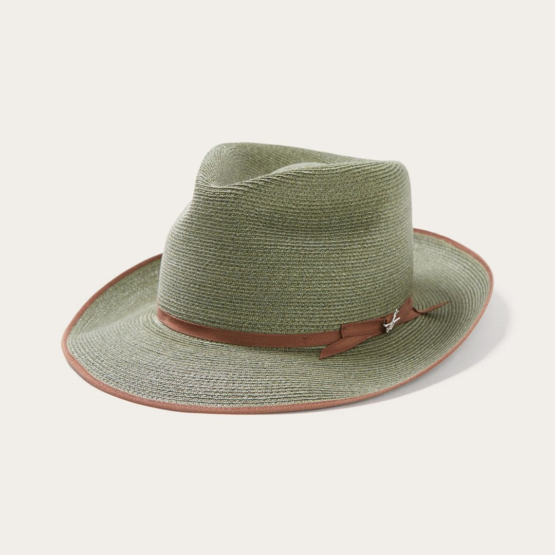 Stratoliner Hemp Fedora Sage - Stetson