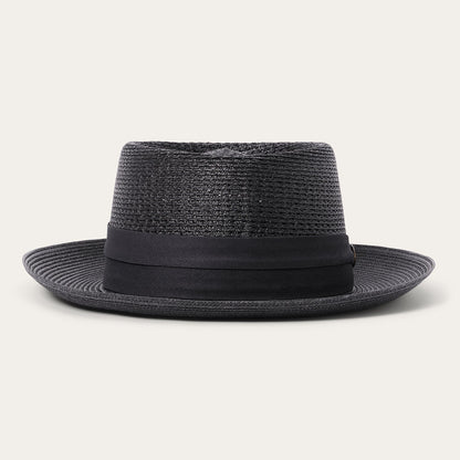Bishop Straw Hat Black - Stetson
