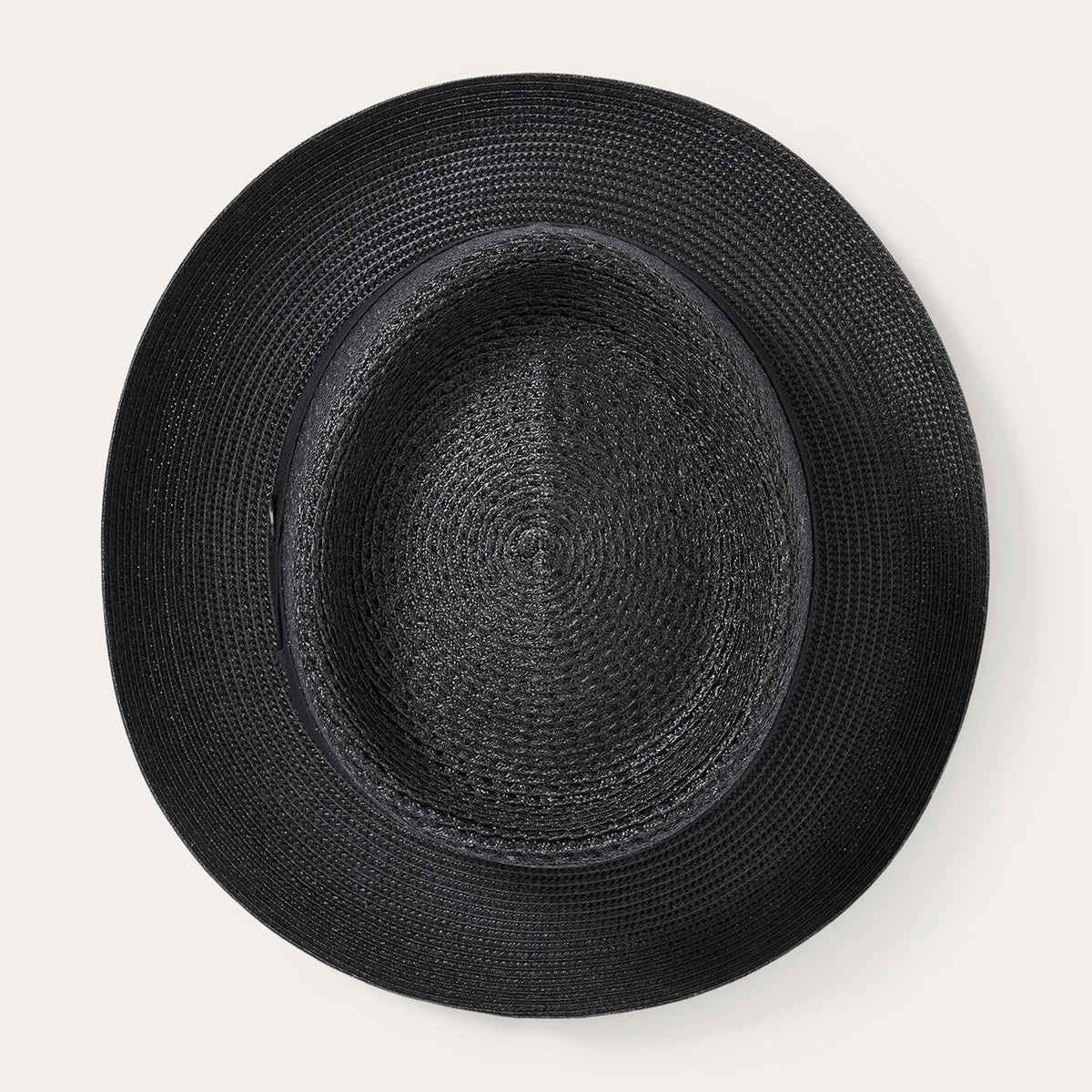 Bishop Straw Hat Black - Stetson